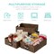 Best Choice Products Set of 4 16x12in Woven Water Hyacinth Pantry Baskets w/ Chalkboard Label, Chalk Marker